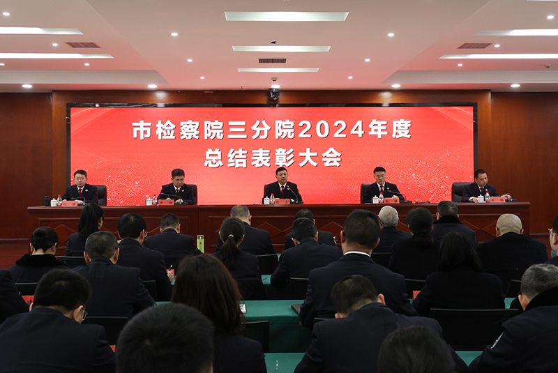 三分院：召开2024年度总结表彰大会